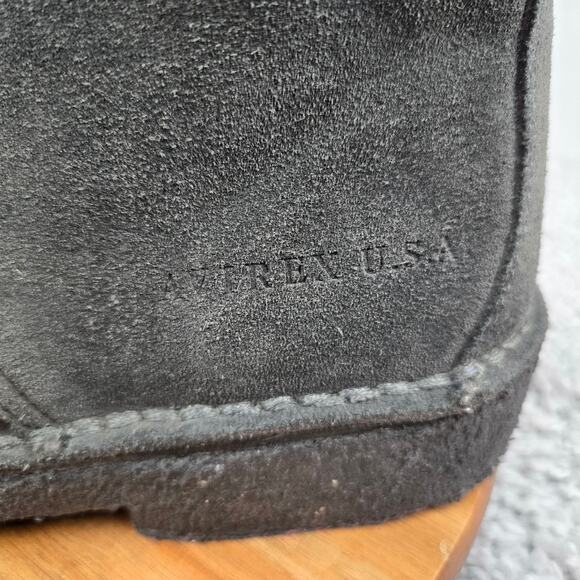 Avirex USA Mens 12 Gray Suede Leather Casual Lifestyle Daily Desert Chukka Boots main image 16